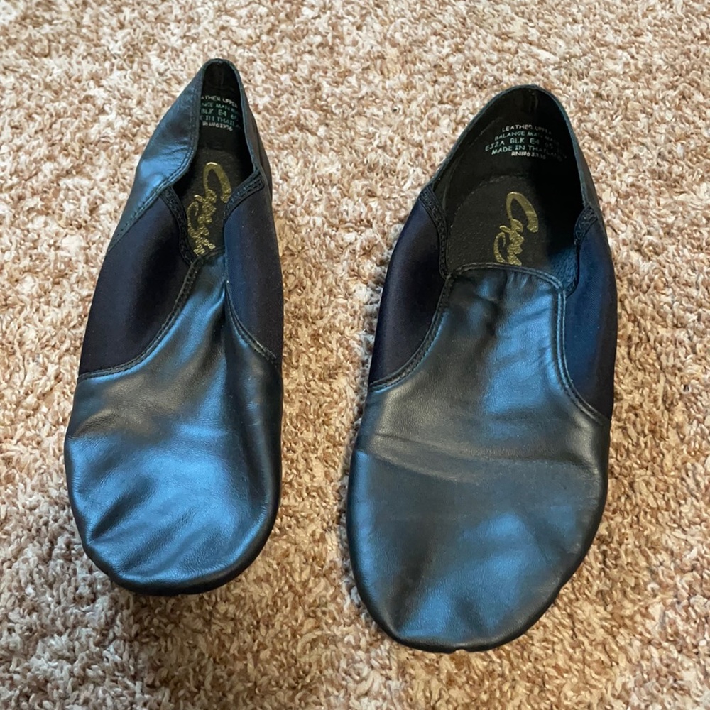 Black Capezio Jazz Shoes